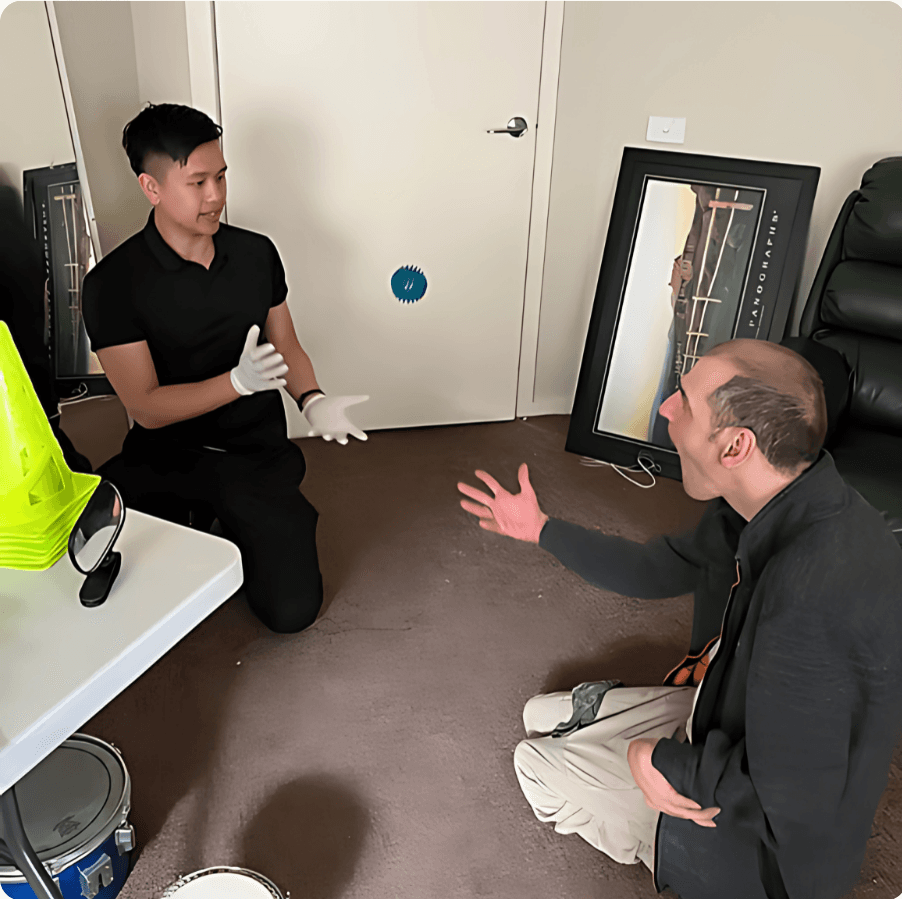 Neuro physiotherapy session